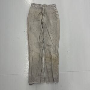 Vintage 50s Cone Grey Sanforized Buckleback Chinos 25x29